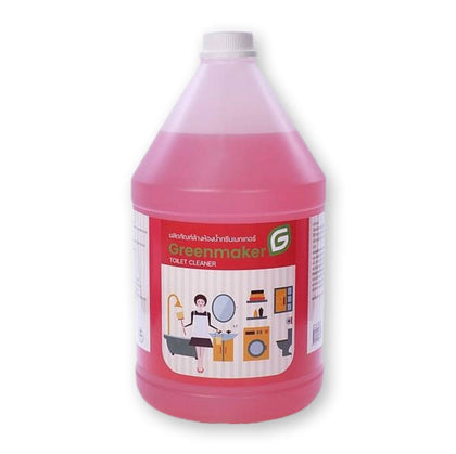 น้ำยาล้างห้องน้ำ กรีนเมกเกอร์ <br> สีแดง 3.8ลิตร