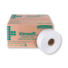 กระดาษชำระม้วนใหญ่ 2ชั้น <br> Kimsoft 03718 12ม้วน/ลัง
