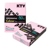 กระดาษปอนด์สี KTV 80g <br> A4 500 แผ่น/รีม สีเข้ม