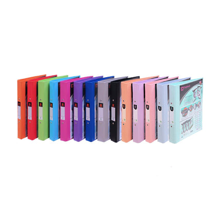 แฟ้ม 2 ห่วง ตราช้าง <br>221A4 ปกดูราพลาส <br>วิวบายเดอร์