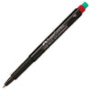 ปากกาเขียนแผ่นใส เฟเบอร์-คาสเทลล์ <br> 1513 F 0.6มม. ลบไม่ได้