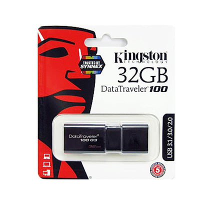 Flashdrive Kingston <br>DT100G3 32GB <br>USB3.1/3.0/2.0
