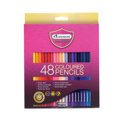 ดินสอสี มาสเตอร์อาร์ต <br> 48สี 48แท่ง