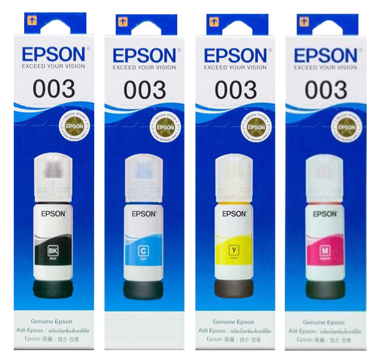 น้ำหมึก EPSON 003 สำหรับเติม EPSON3100/3110 – LIKE OFFICE